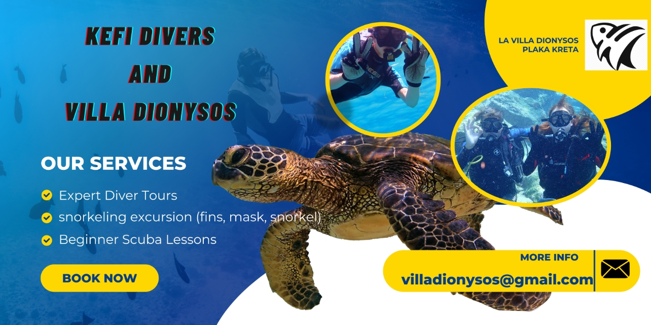 Activités nautiques en Crète